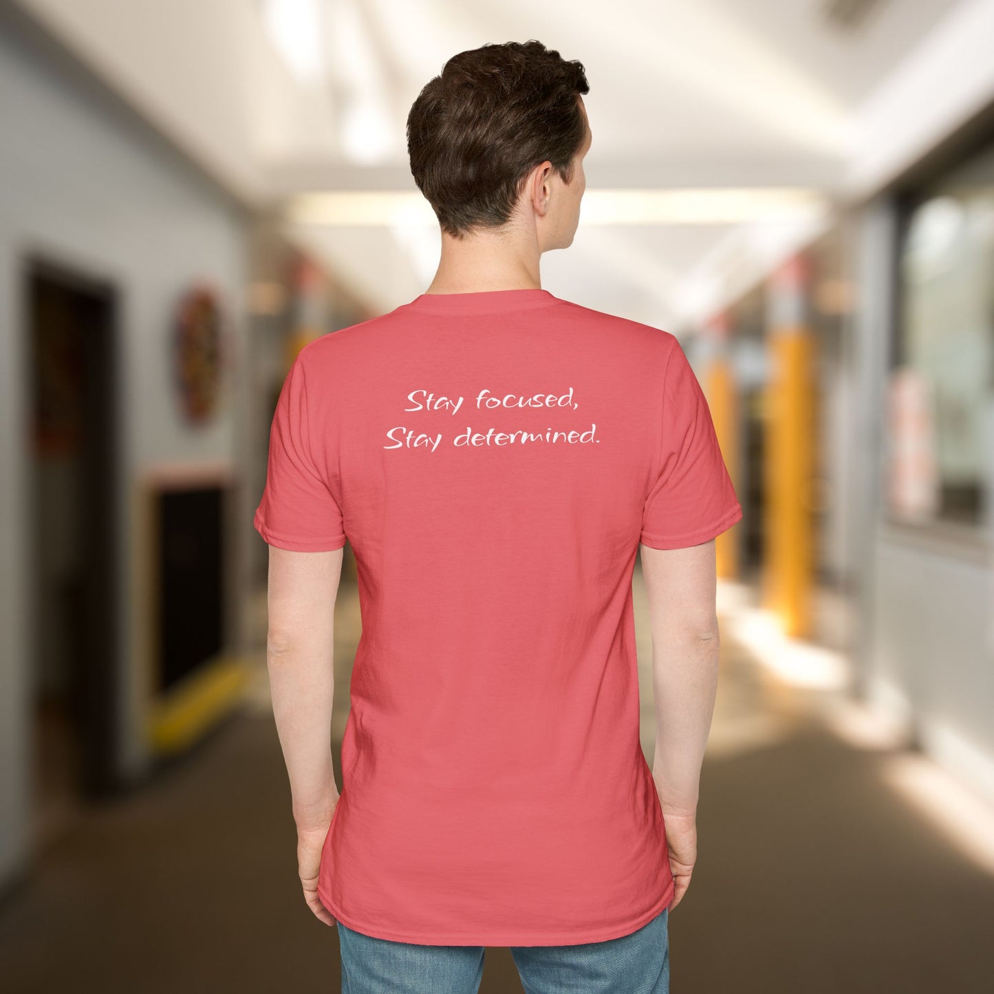 Stay Focused ENE Retro Softstyle T-Shirt