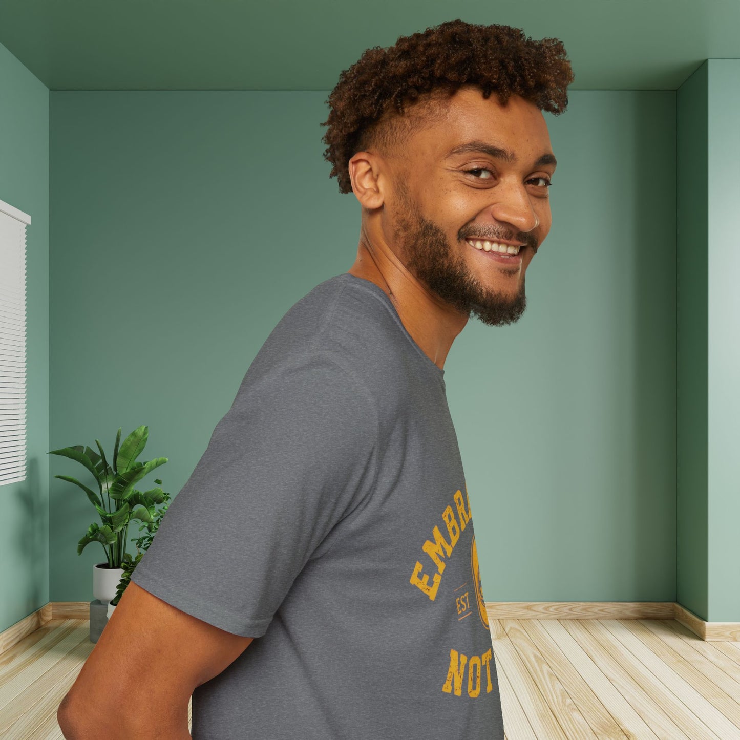 Embracing Not Easy Vintage Softstyle T-Shirt Unisex