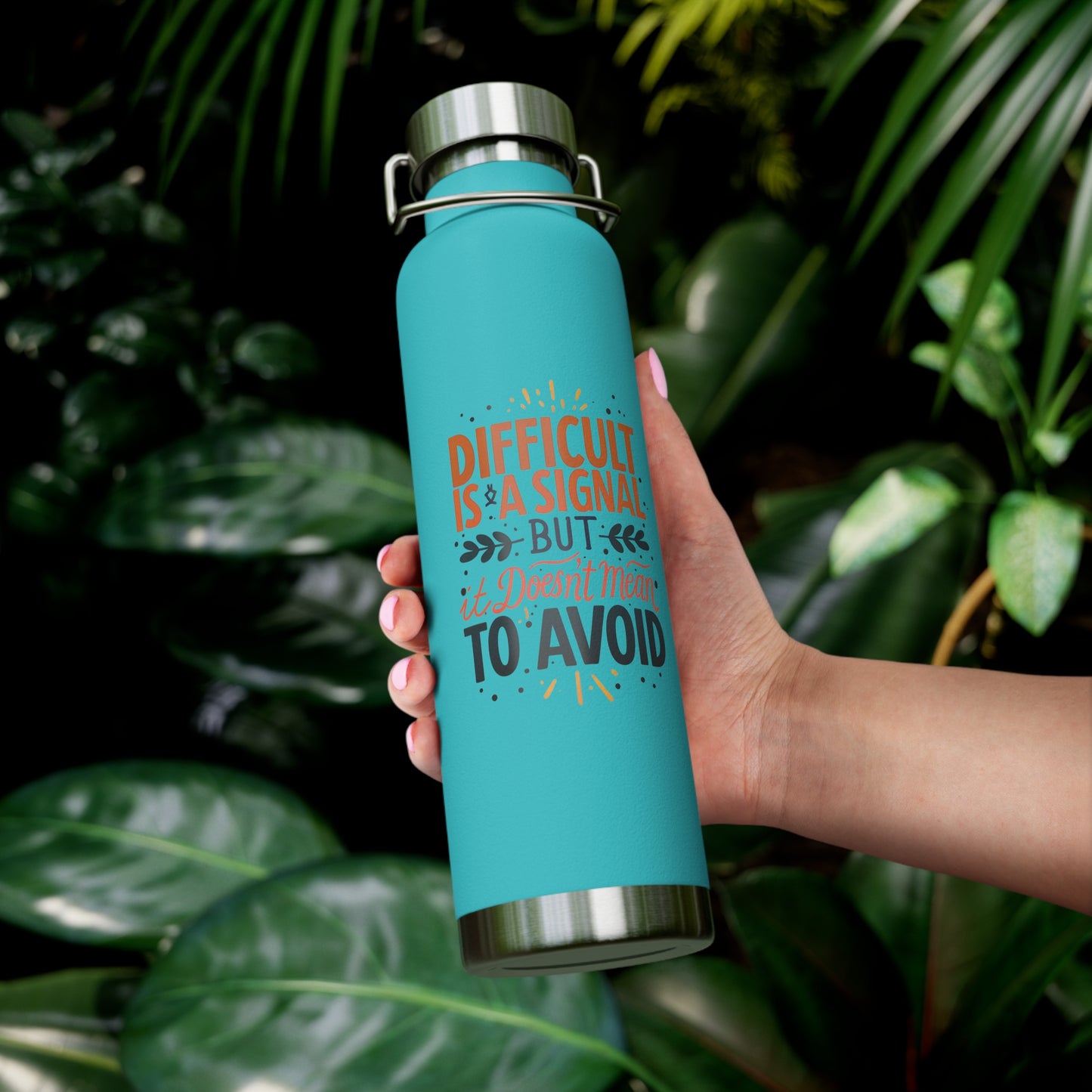 ENE Difficult Water Bottle, 22oz