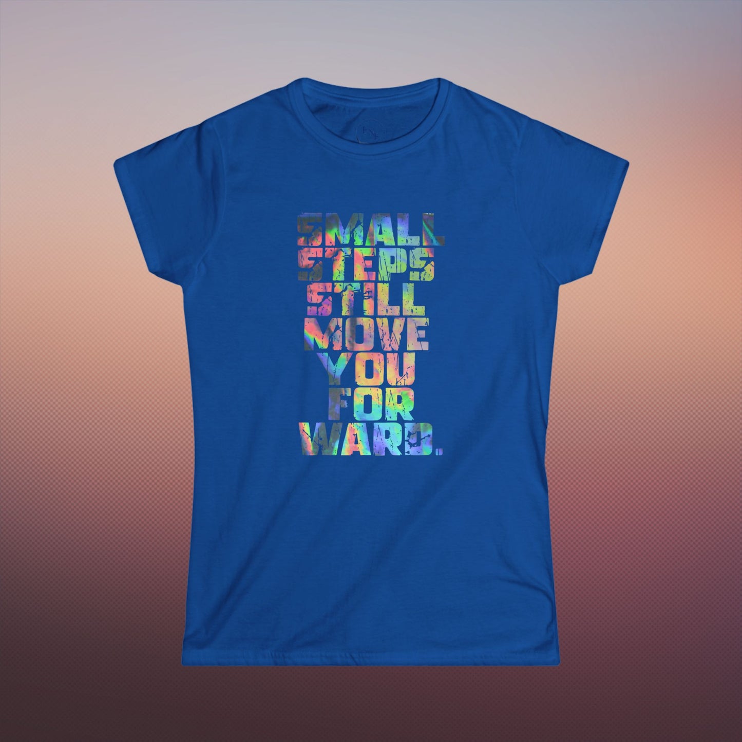 "Small Steps" Mountain Graphic Tee