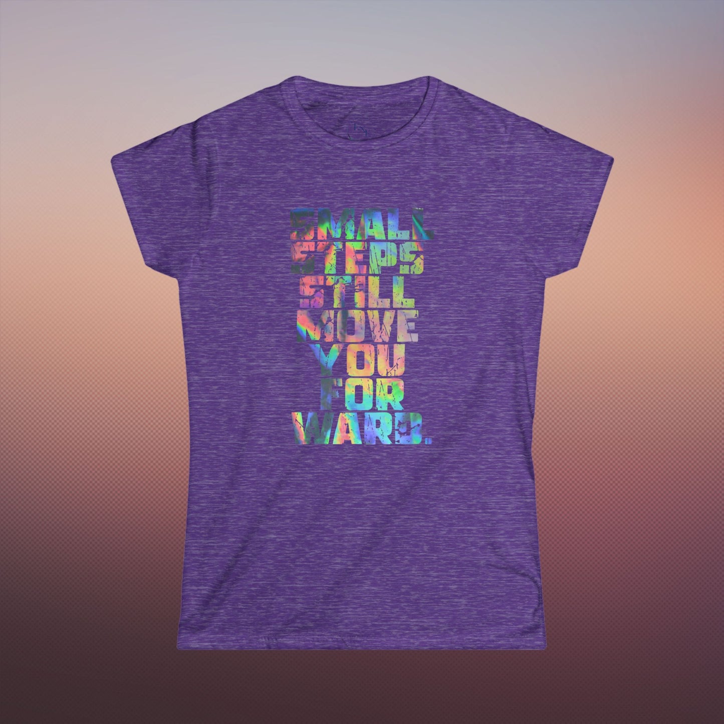"Small Steps" Mountain Graphic Tee