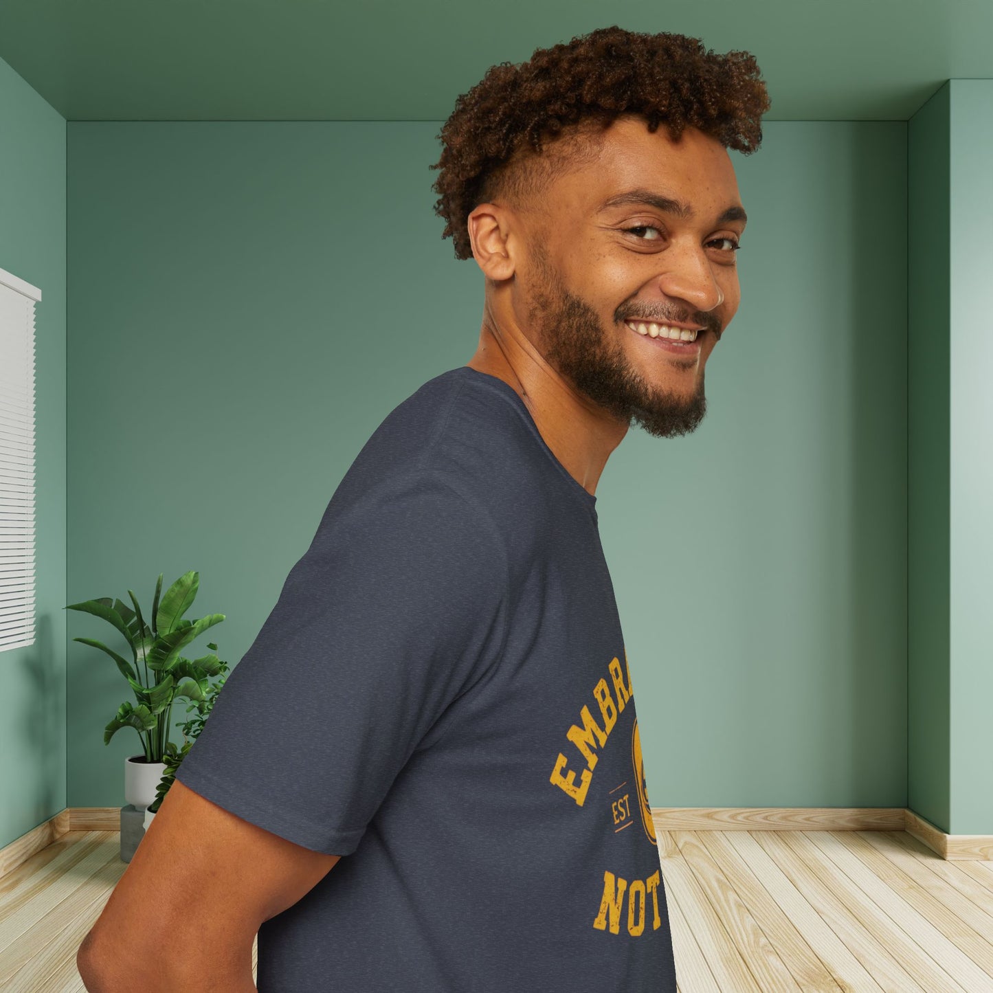 Embracing Not Easy Vintage Softstyle T-Shirt Unisex