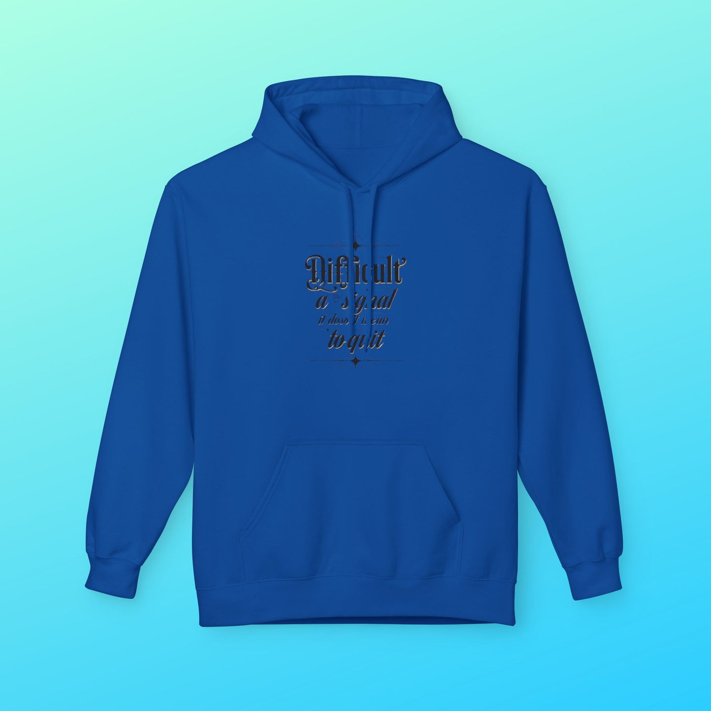 ENE Difficult Softstyle Fleece Hoodie