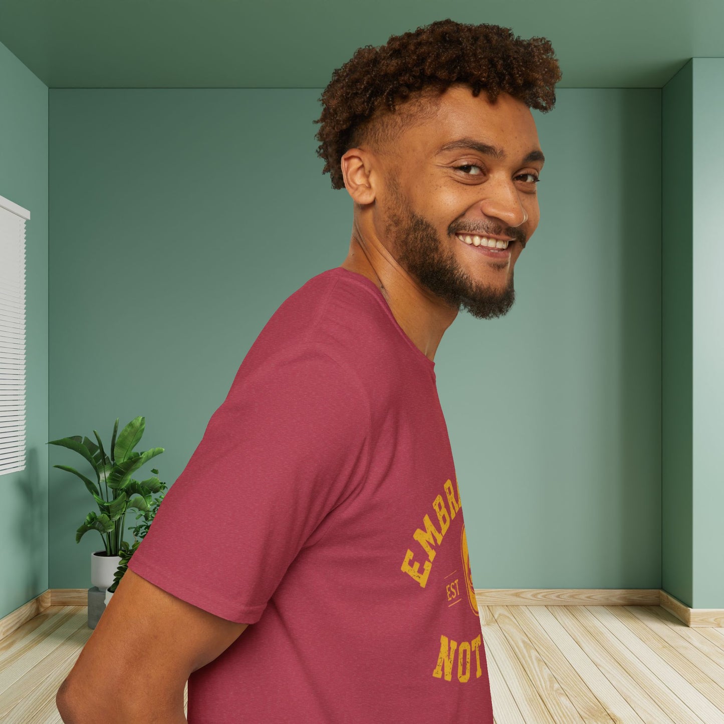 Embracing Not Easy Vintage Softstyle T-Shirt Unisex