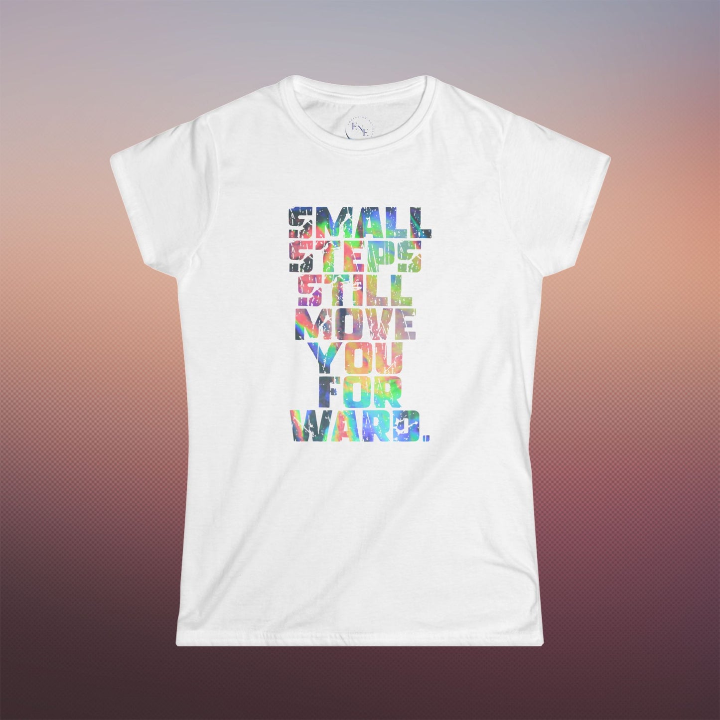 "Small Steps" Mountain Graphic Tee