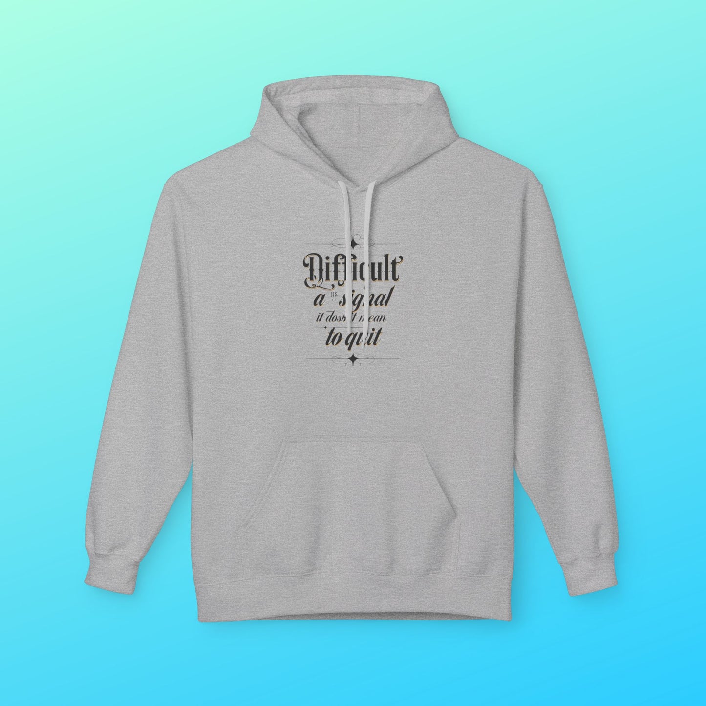 ENE Difficult Softstyle Fleece Hoodie