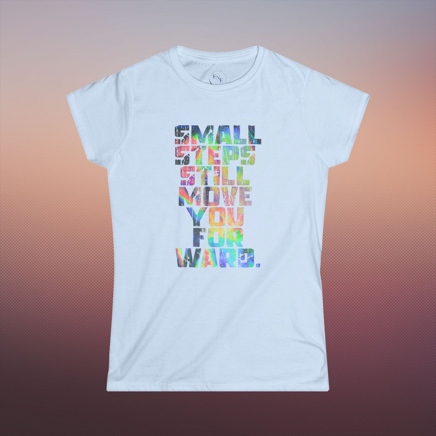 "Small Steps" Mountain Graphic Tee