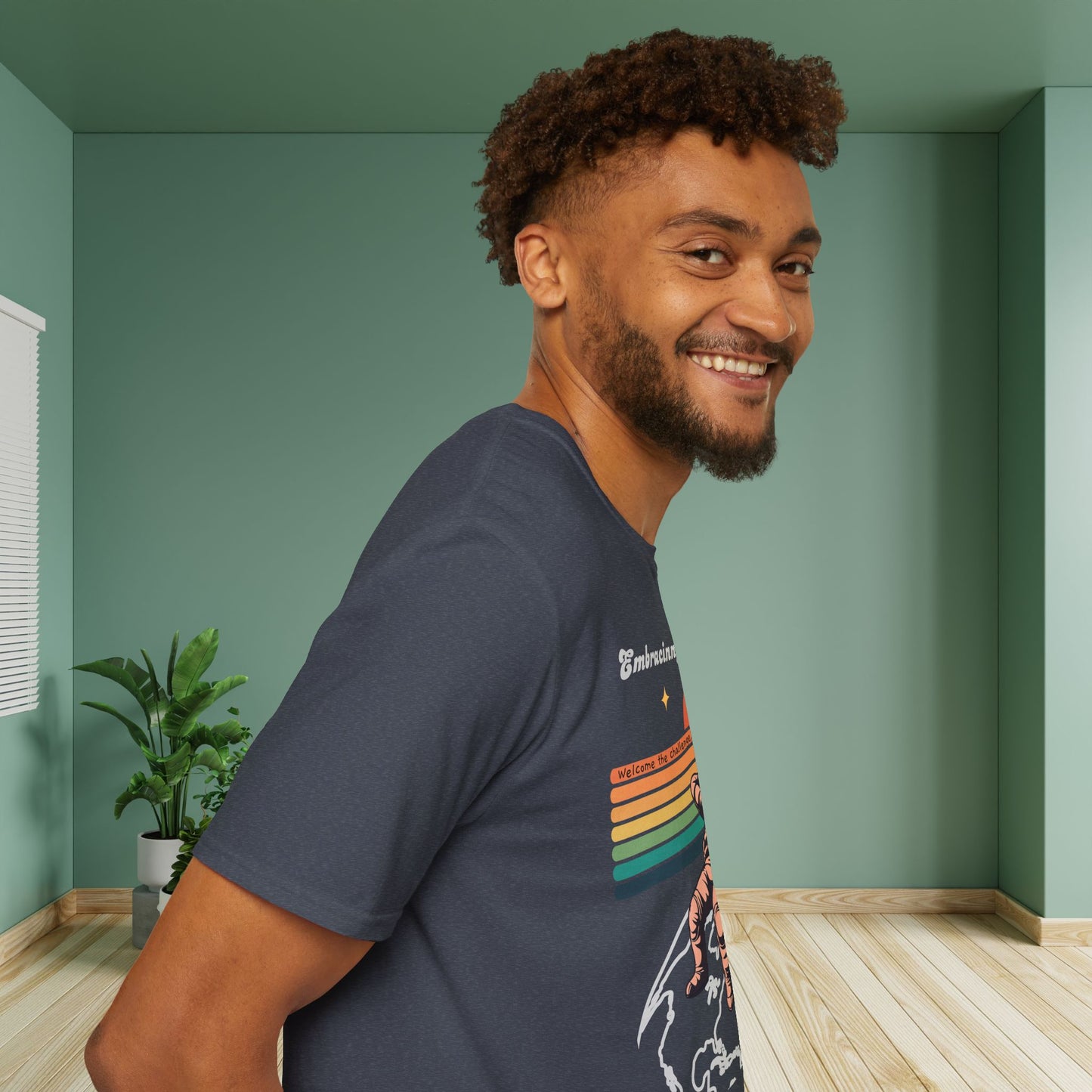 Stay Focused ENE Retro Softstyle T-Shirt