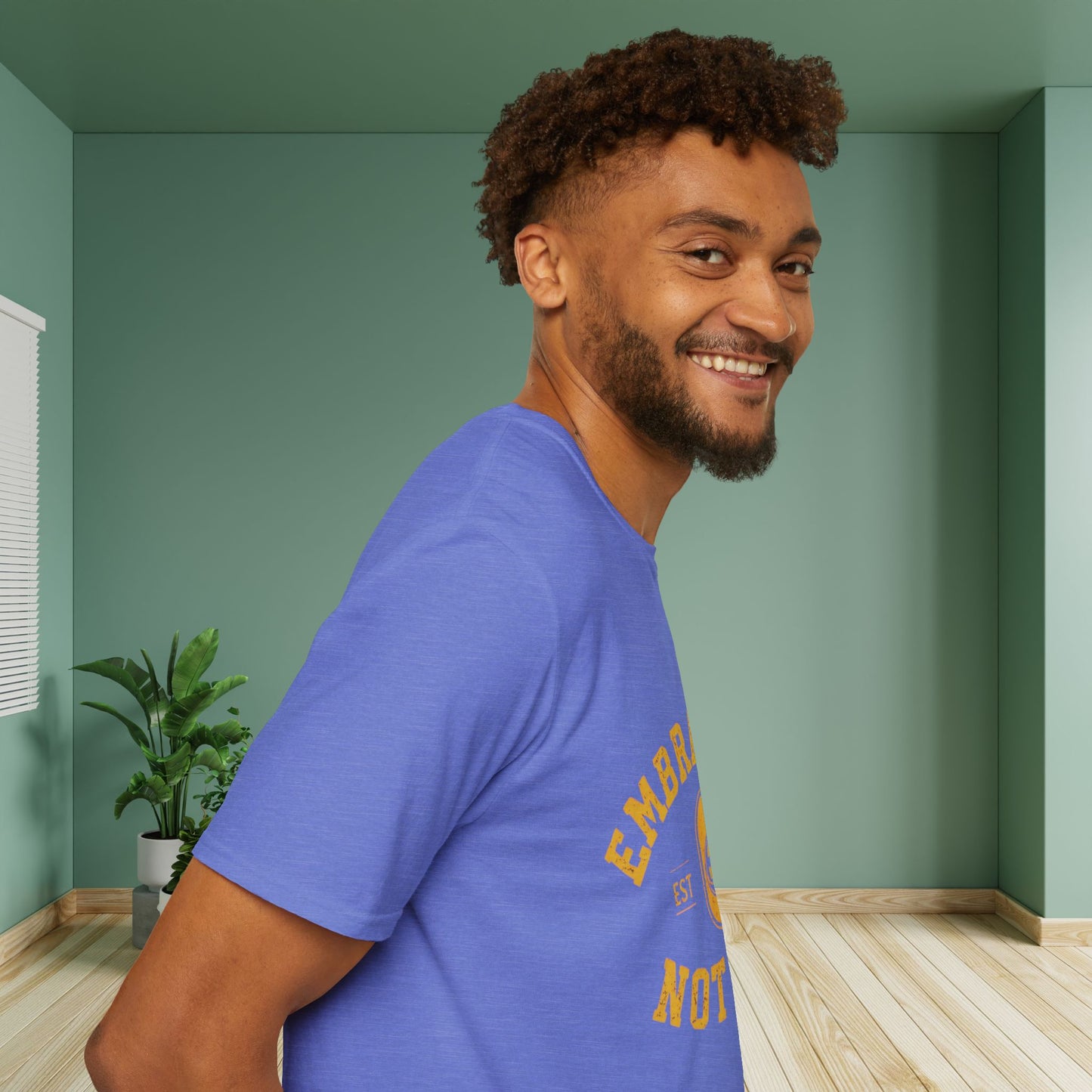 Embracing Not Easy Vintage Softstyle T-Shirt Unisex