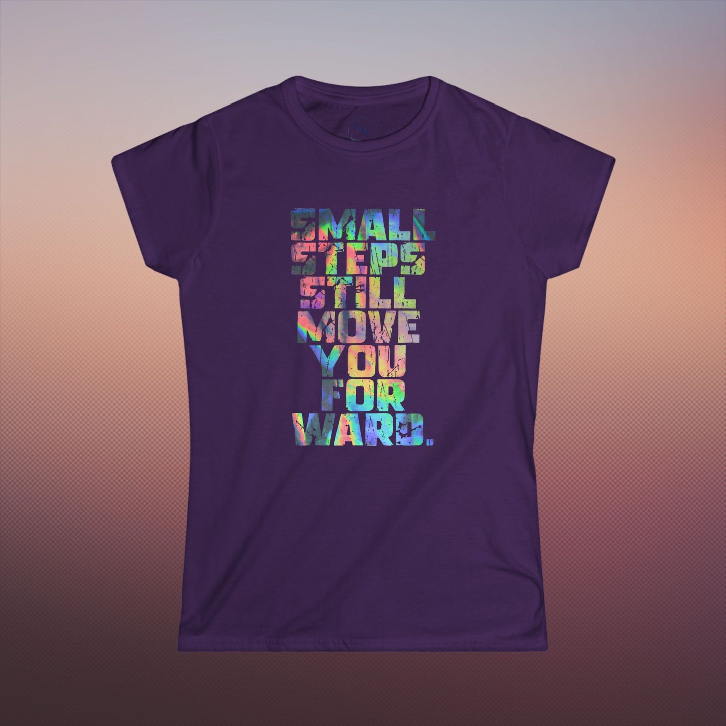 "Small Steps" Mountain Graphic Tee