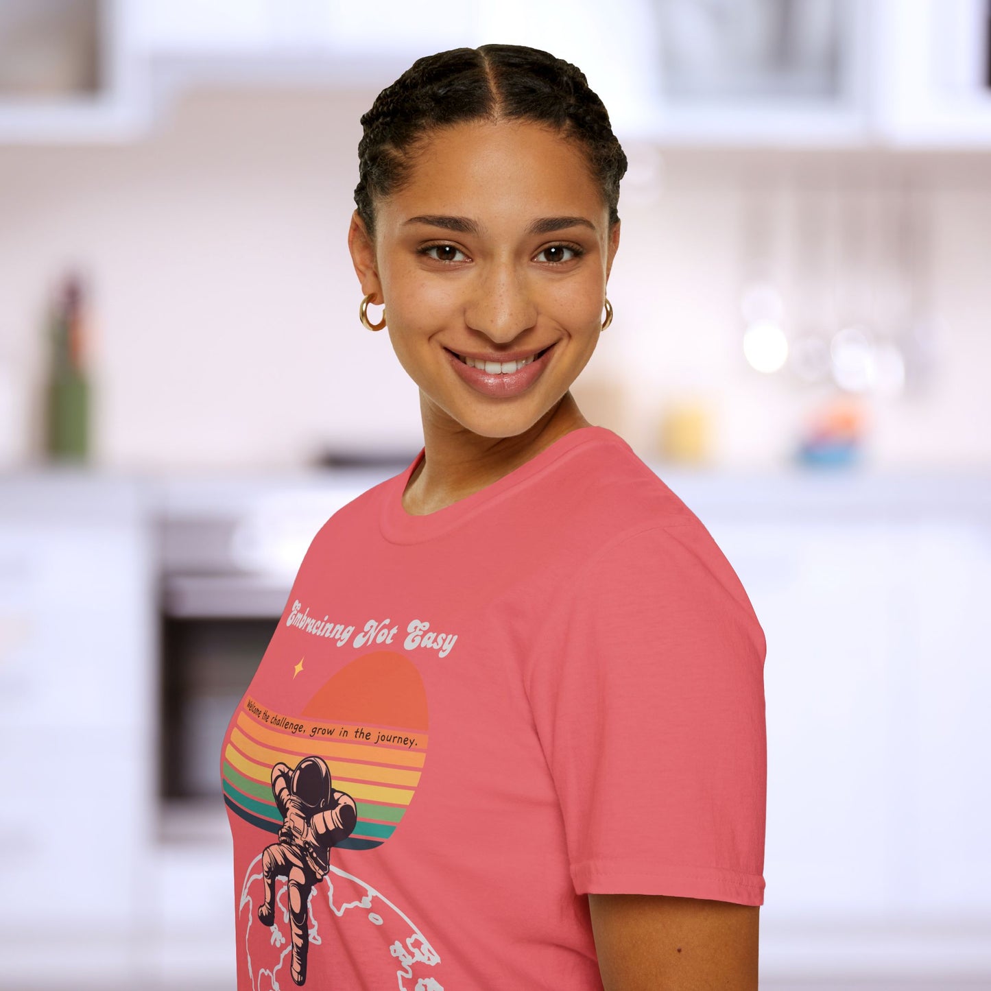 Stay Focused ENE Retro Softstyle T-Shirt