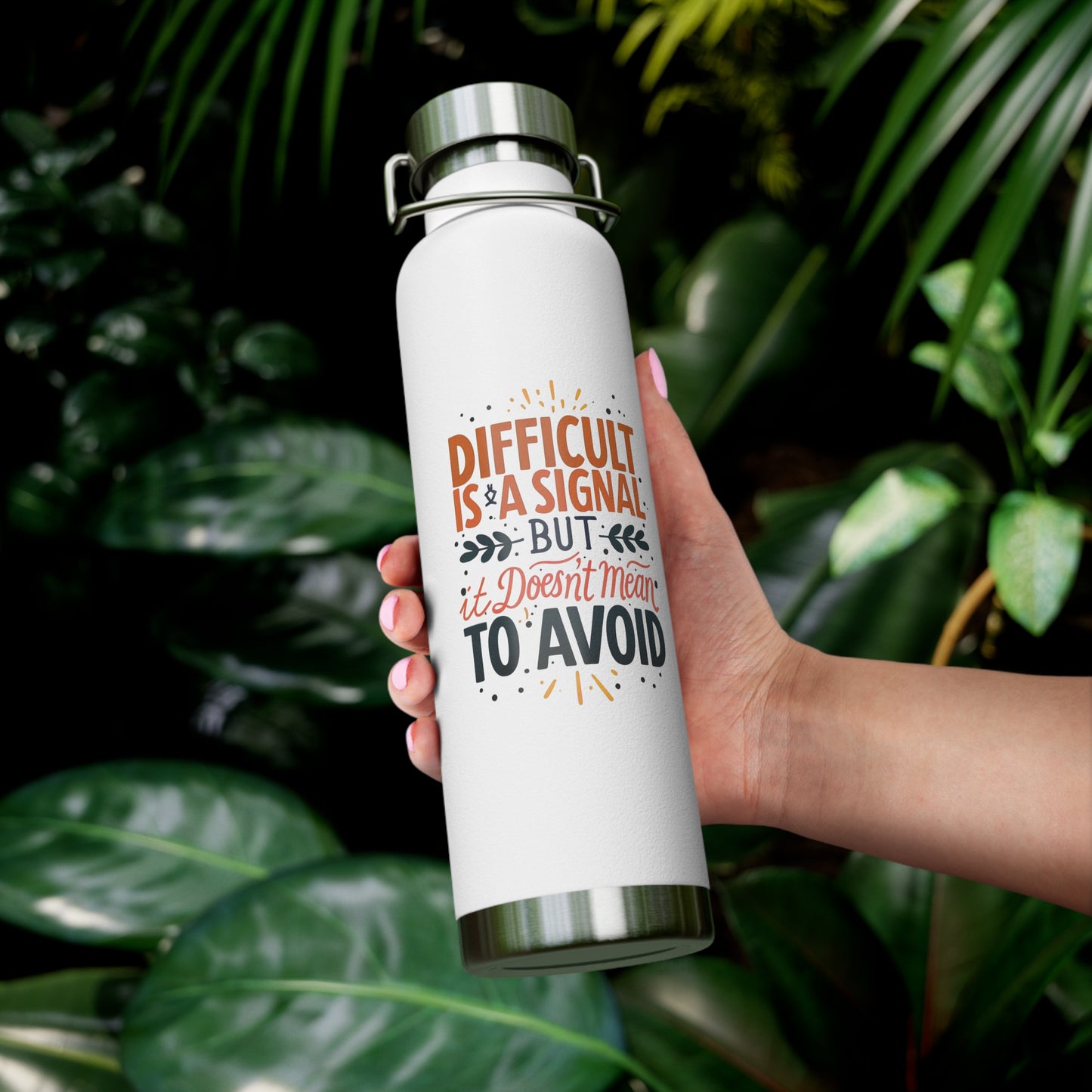ENE Difficult Water Bottle, 22oz