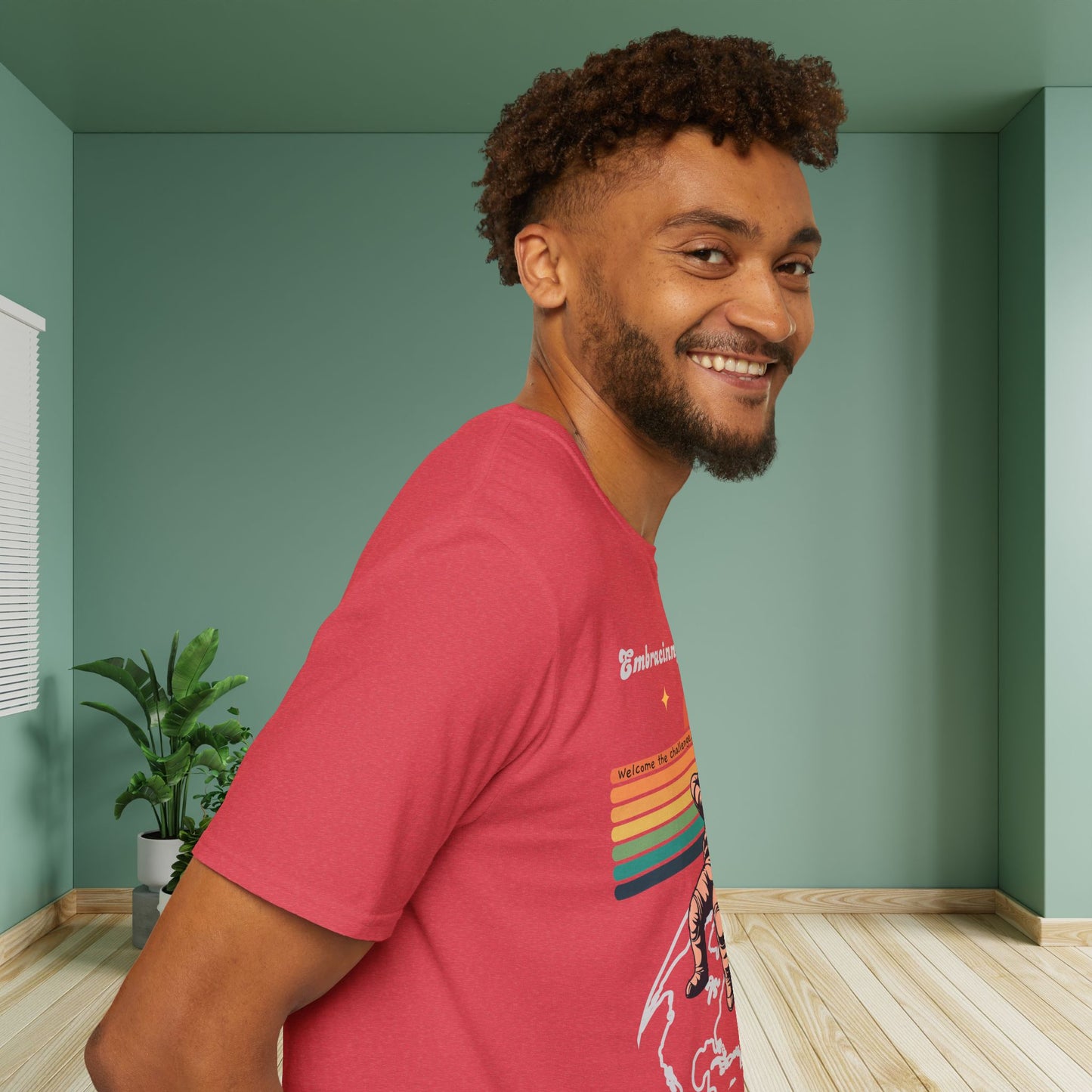 Stay Focused ENE Retro Softstyle T-Shirt