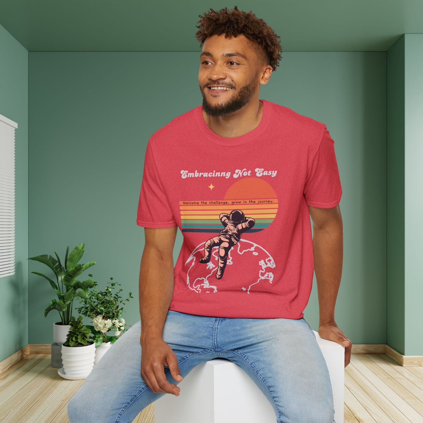 Stay Focused ENE Retro Softstyle T-Shirt