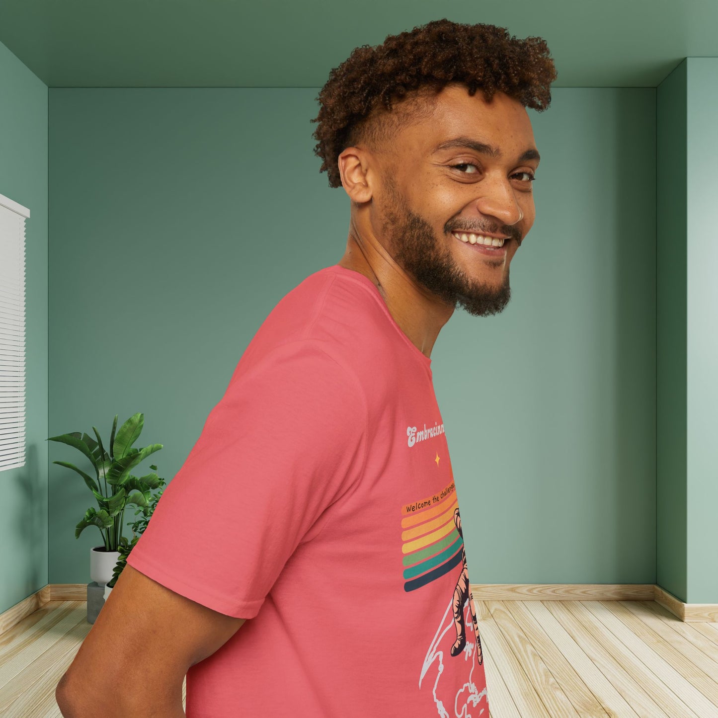 Stay Focused ENE Retro Softstyle T-Shirt
