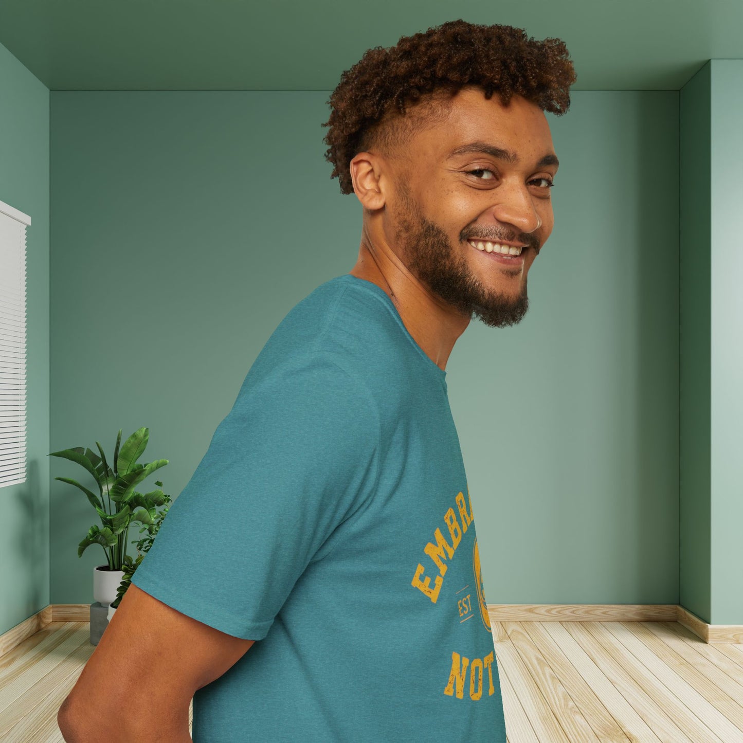 Embracing Not Easy Vintage Softstyle T-Shirt Unisex
