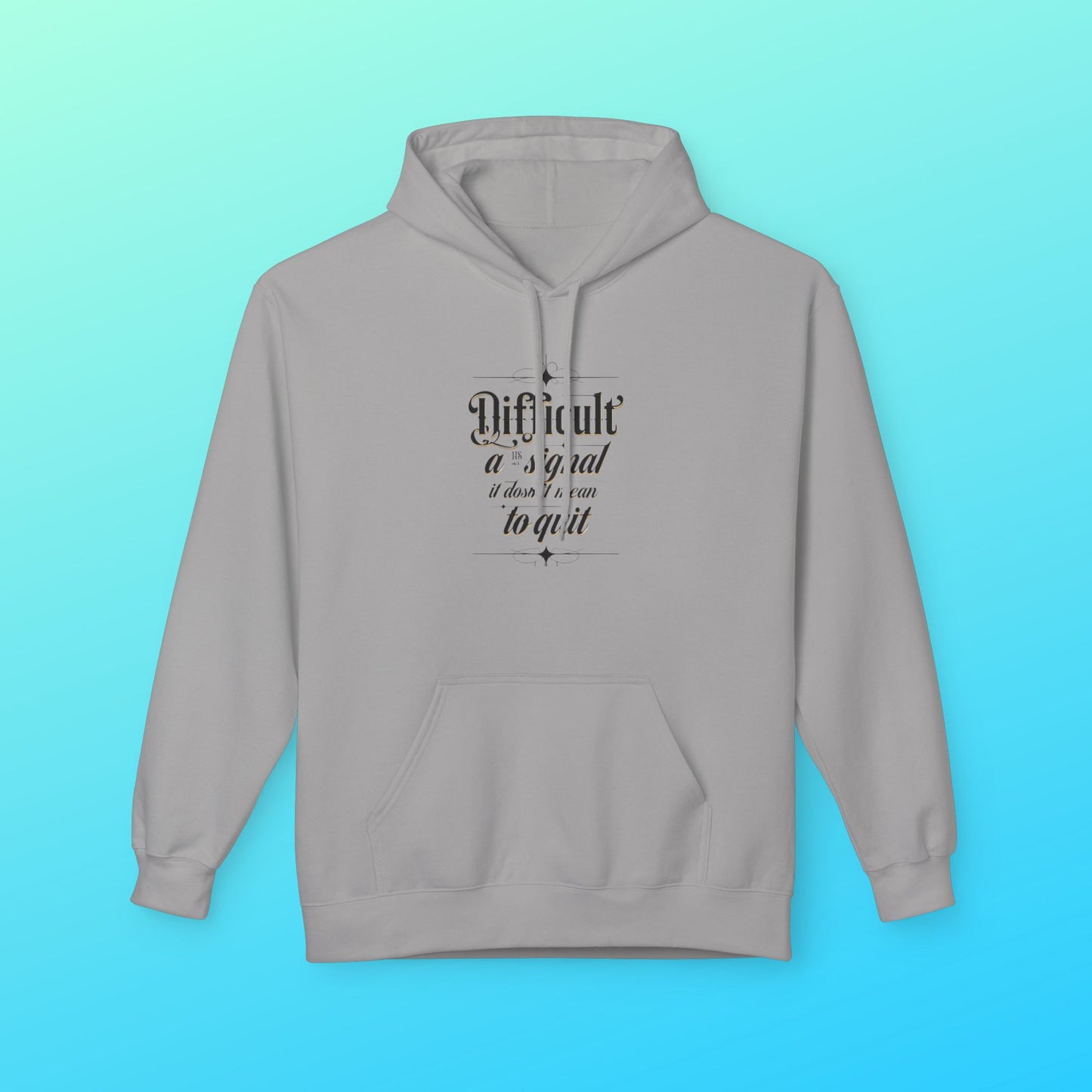 ENE Difficult Softstyle Fleece Hoodie