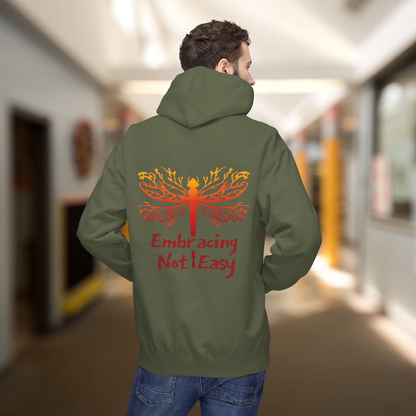 ENE Difficult Softstyle Fleece Hoodie