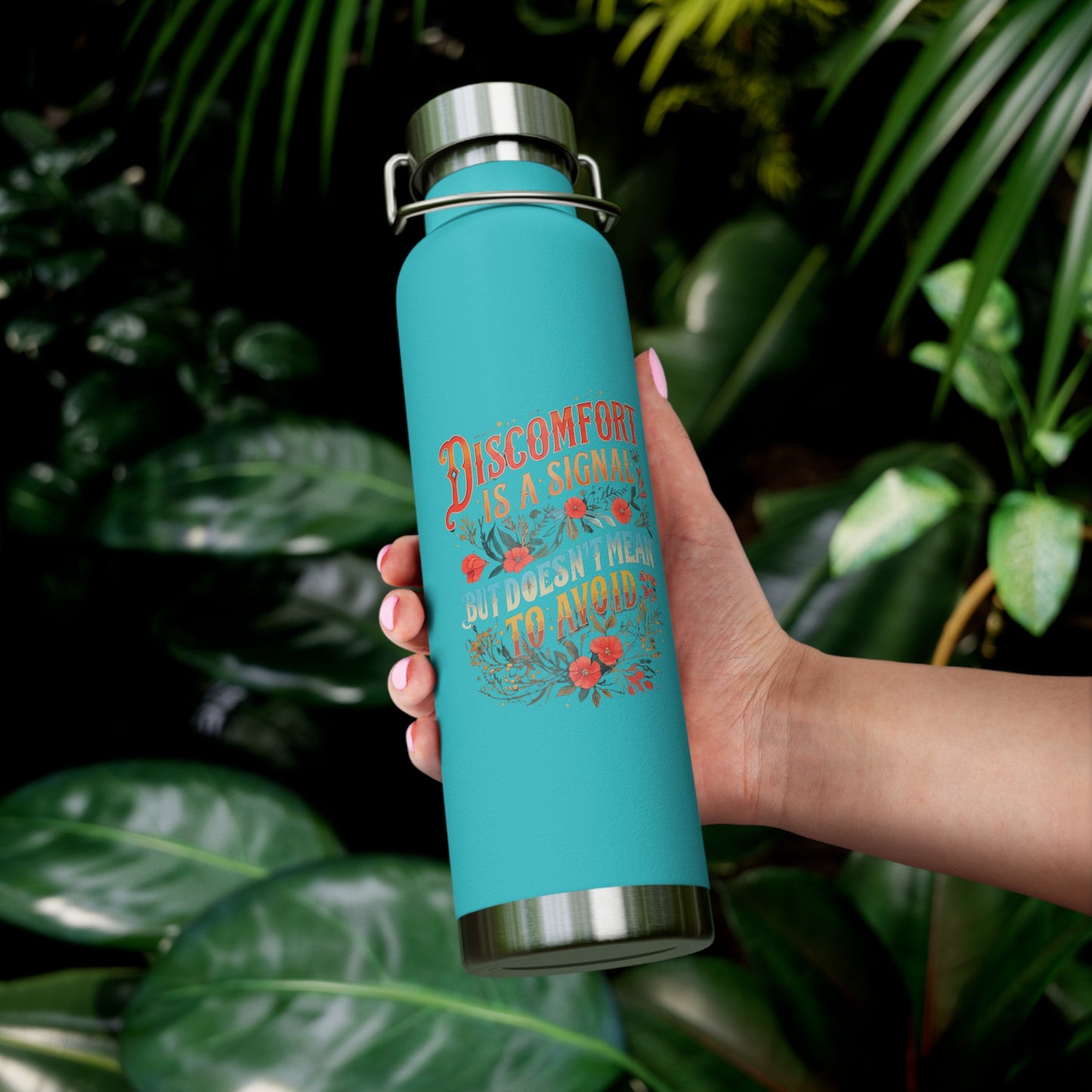 ENE Discomfort Water Bottle, 22oz