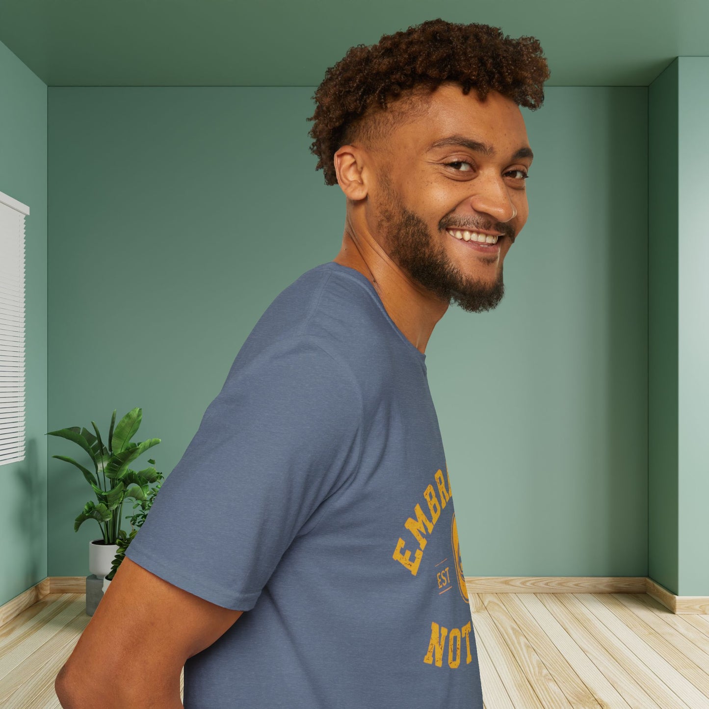 Embracing Not Easy Vintage Softstyle T-Shirt Unisex
