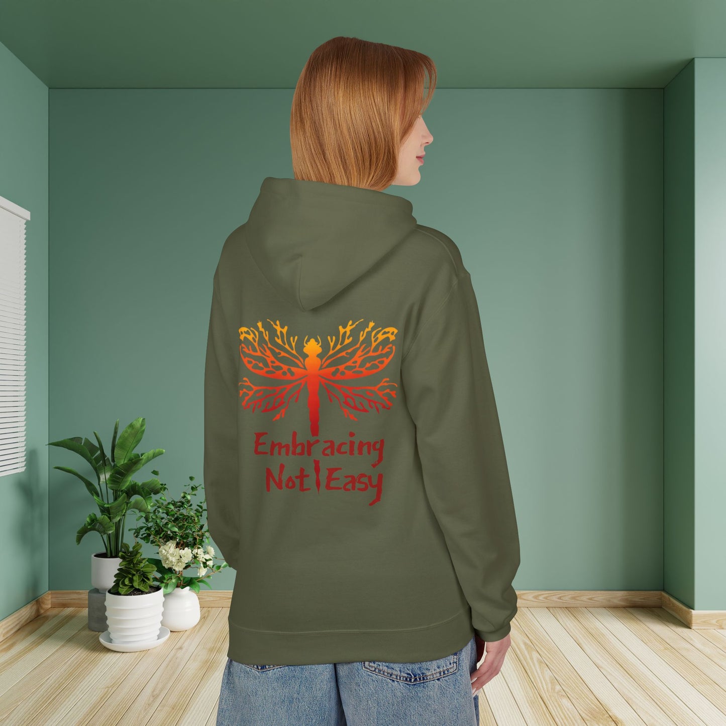 ENE Difficult Softstyle Fleece Hoodie