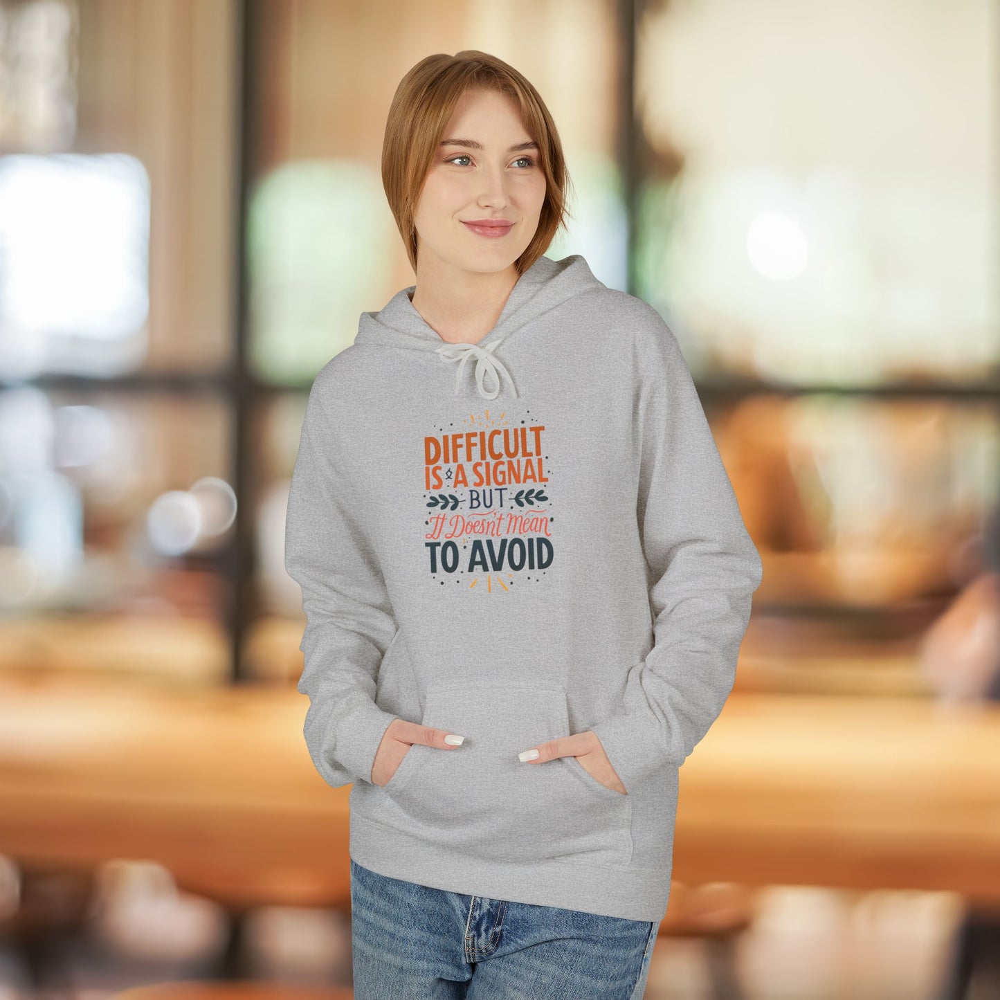 ENE Difficult Softstyle Fleece Hoodie