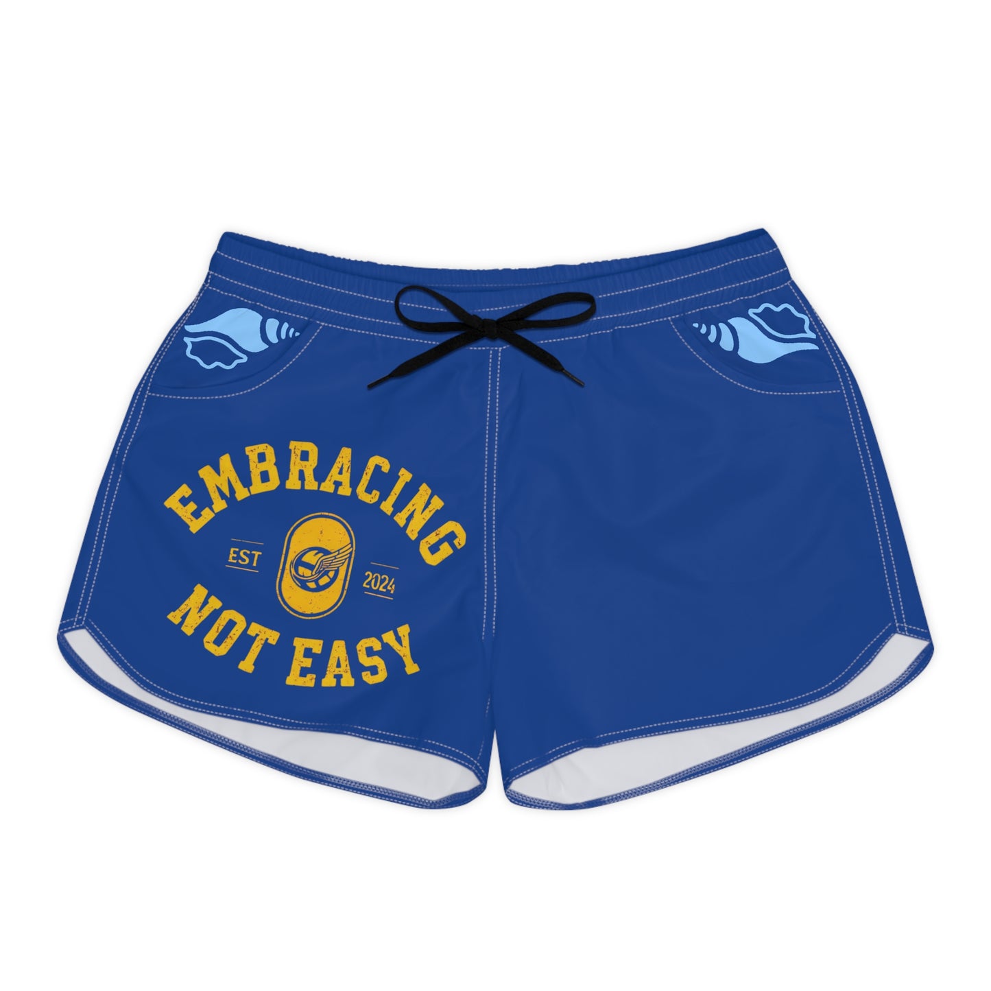 Embracing Not Easy Women's Casual Shorts
