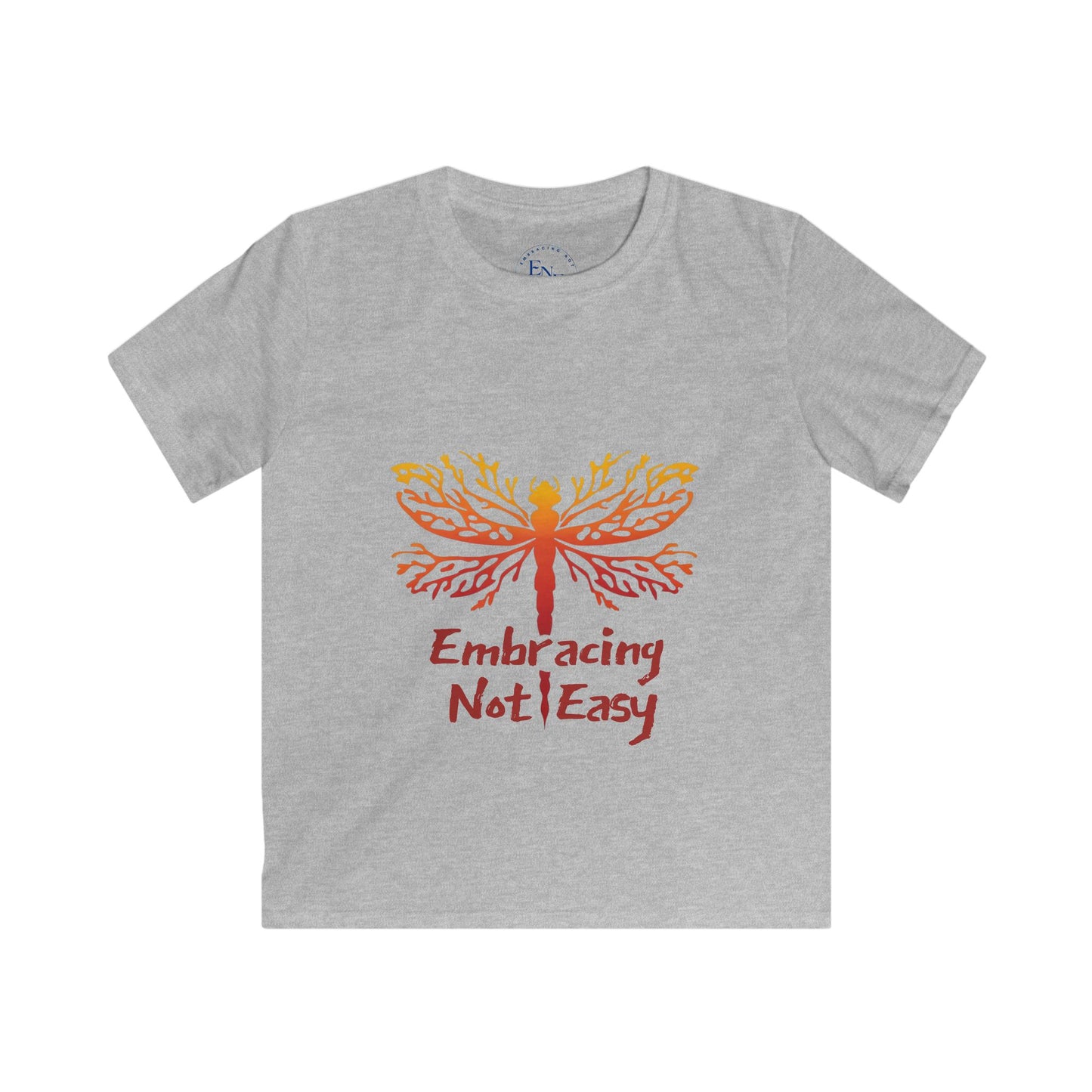 Embracing Not Easy & Discomfort is a Signal Kids Tee