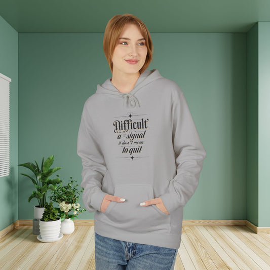 ENE Difficult Softstyle Fleece Hoodie