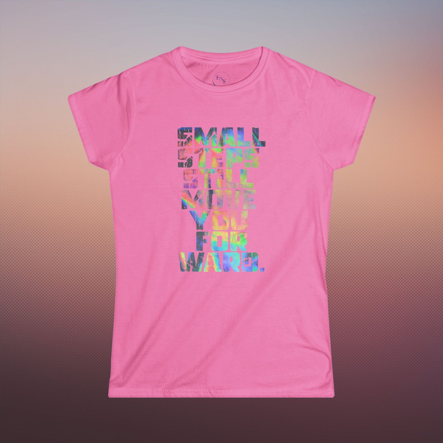 "Small Steps" Mountain Graphic Tee