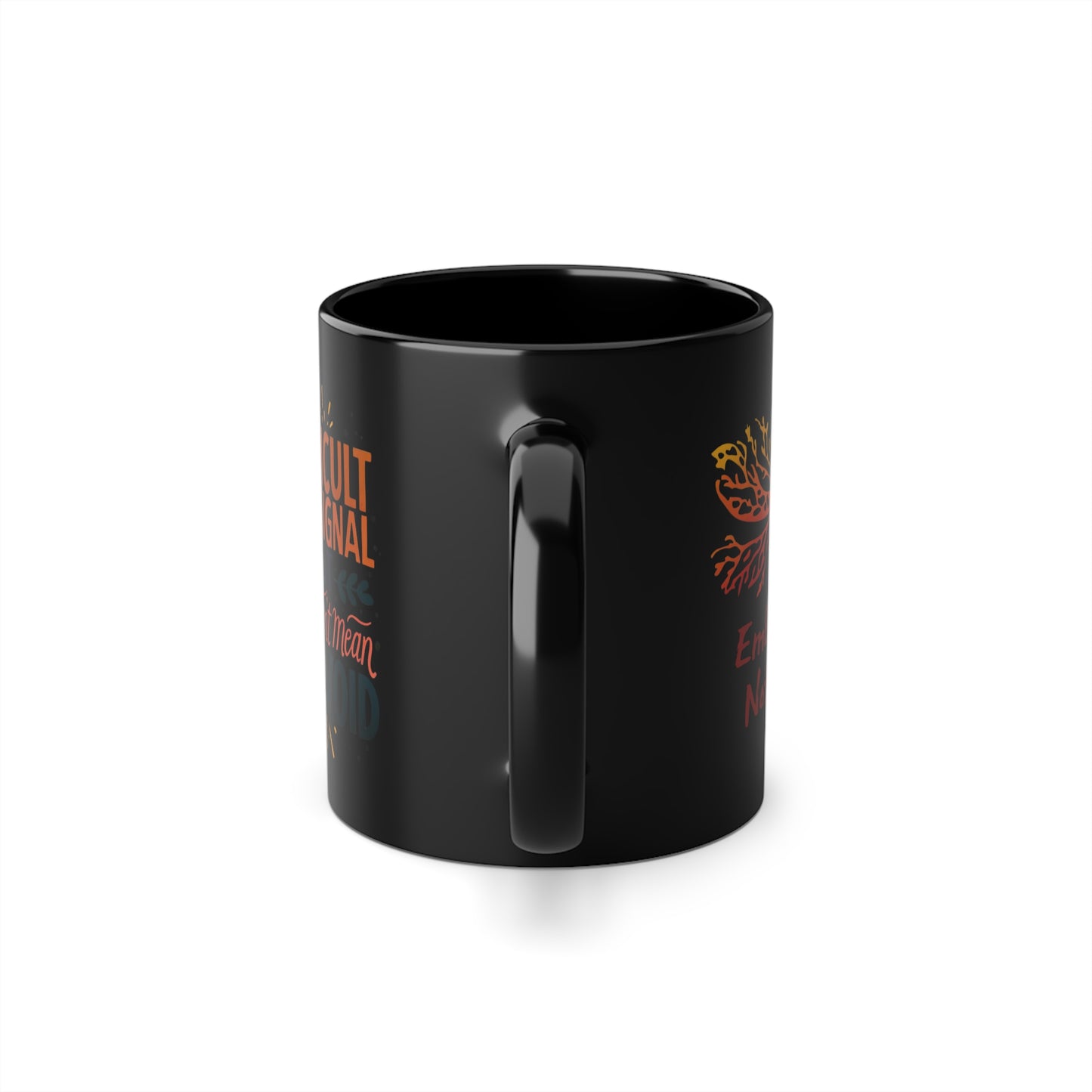 Difficult Black Coffee Cup, 11oz