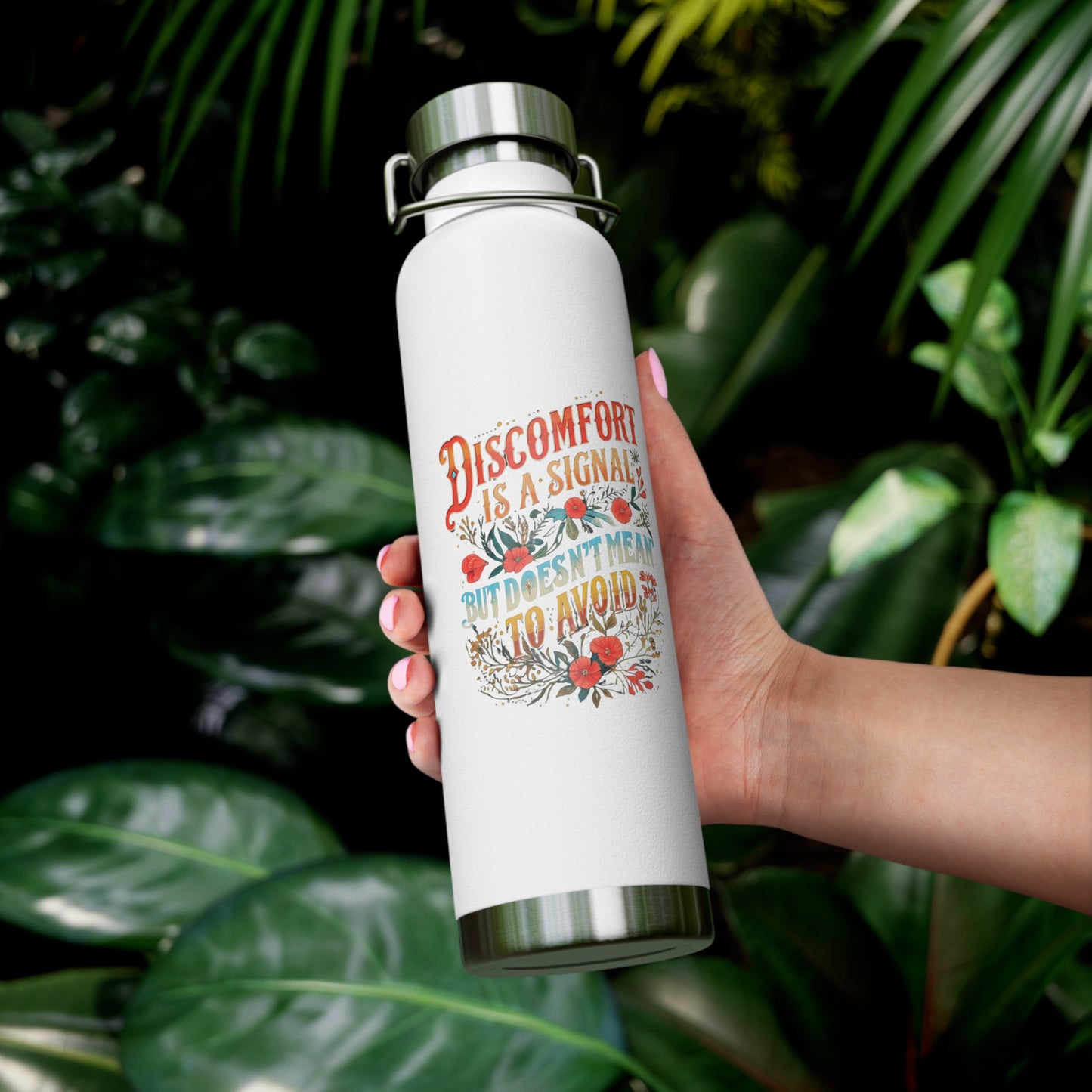 ENE Discomfort Water Bottle, 22oz