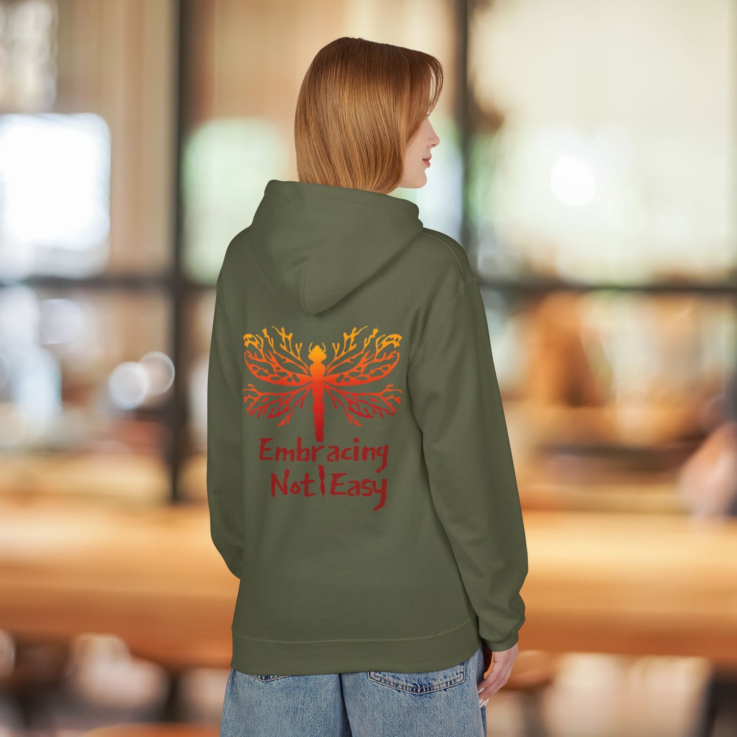 ENE Difficult Softstyle Fleece Hoodie