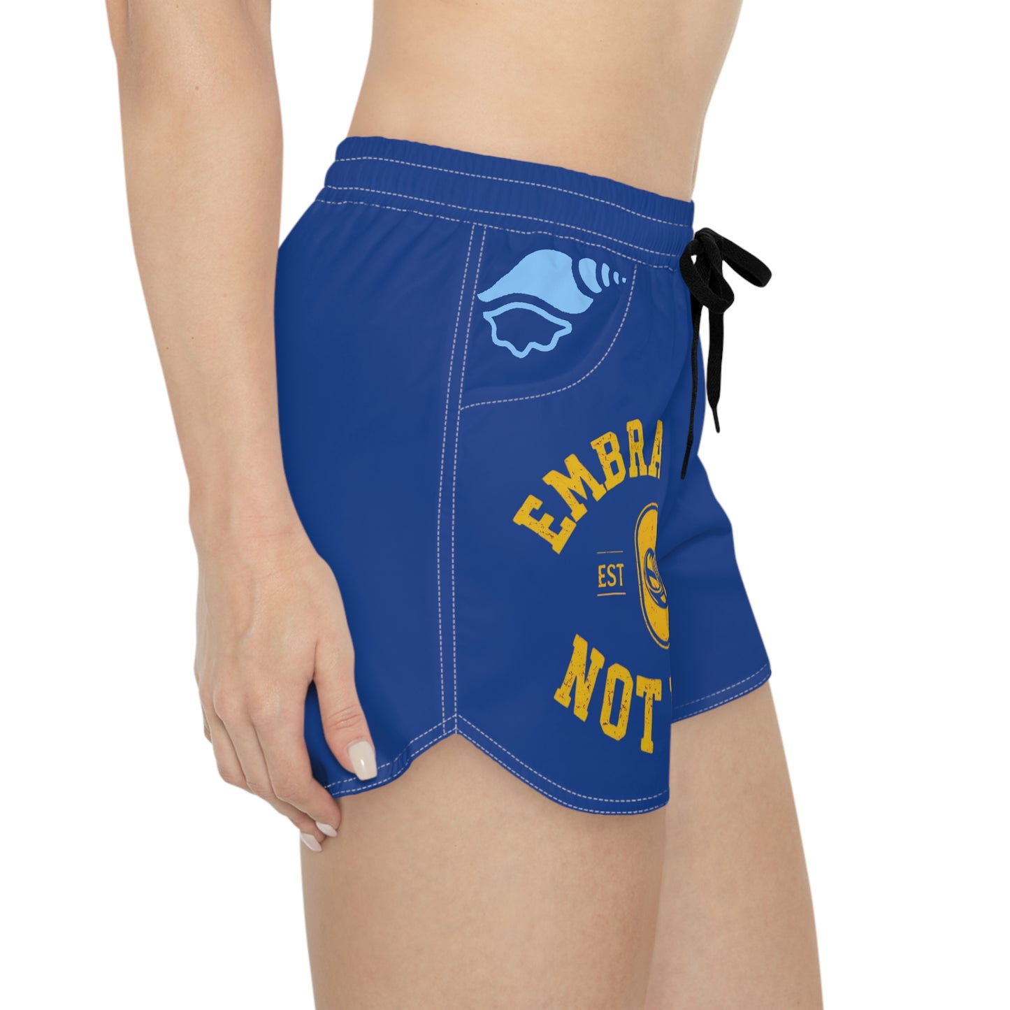 Embracing Not Easy Women's Casual Shorts
