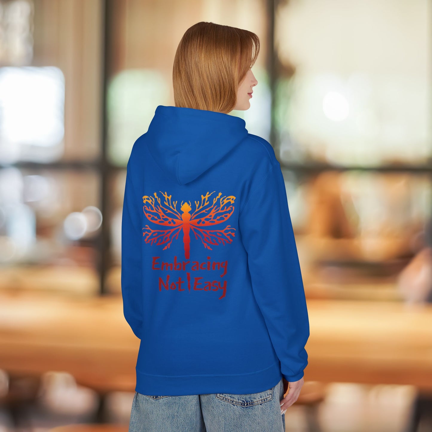 ENE Difficult Softstyle Fleece Hoodie