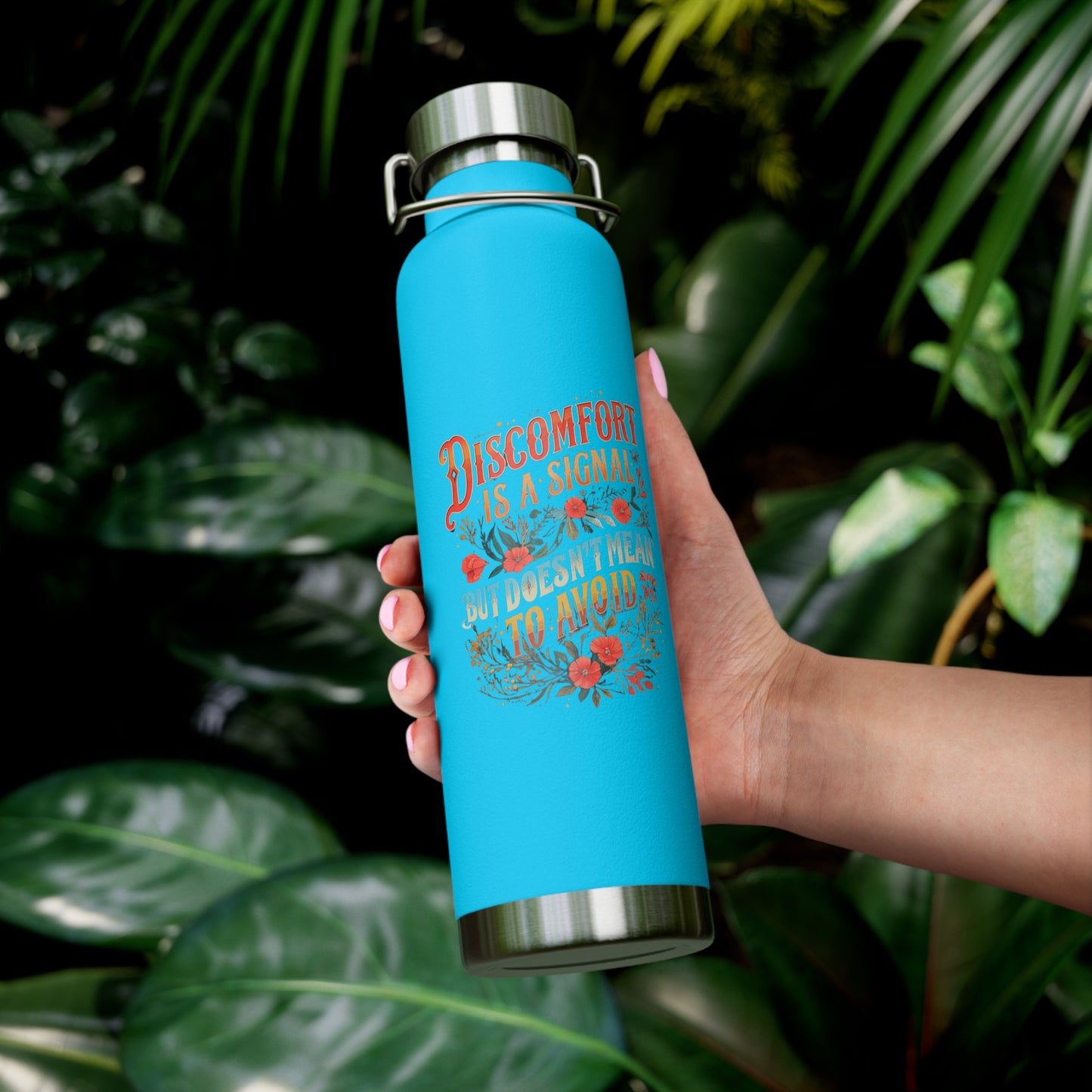 ENE Discomfort Water Bottle, 22oz