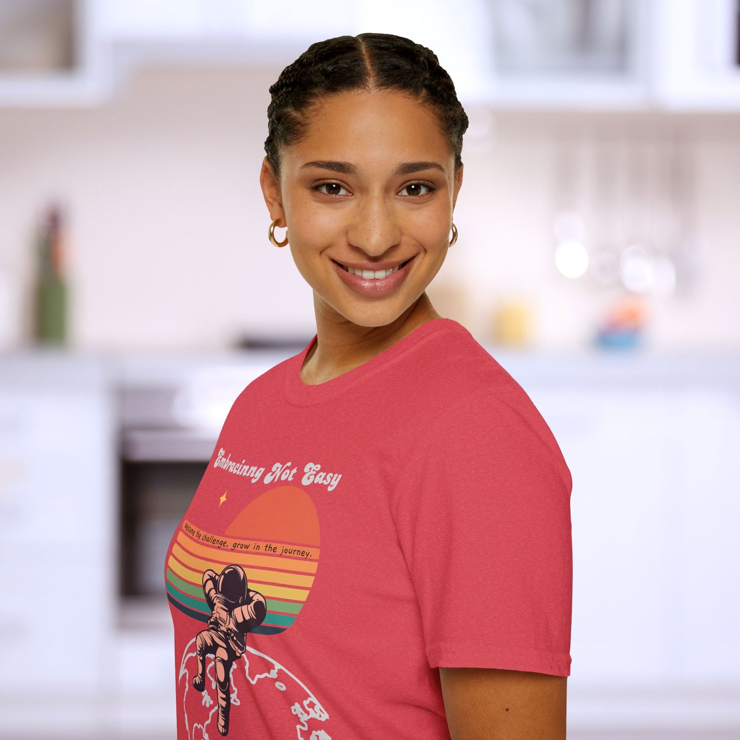 Stay Focused ENE Retro Softstyle T-Shirt