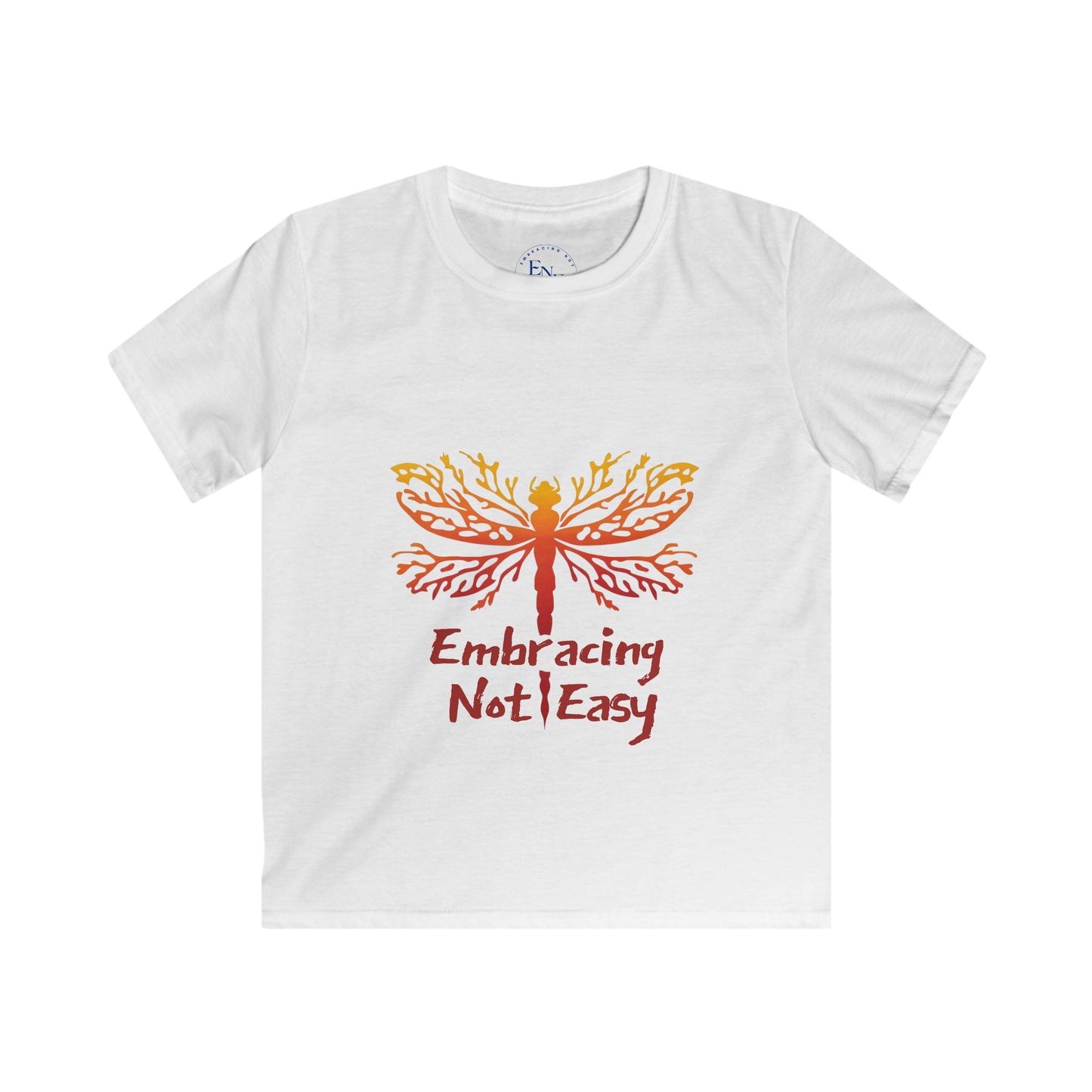 Embracing Not Easy & Discomfort is a Signal Kids Tee
