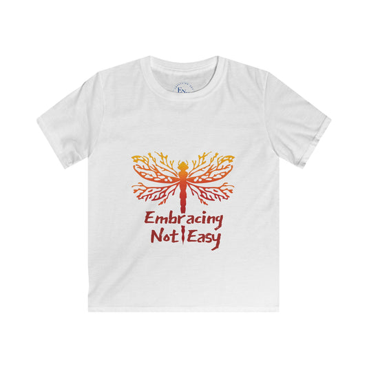 Embracing Not Easy & Discomfort is a Signal Kids Tee