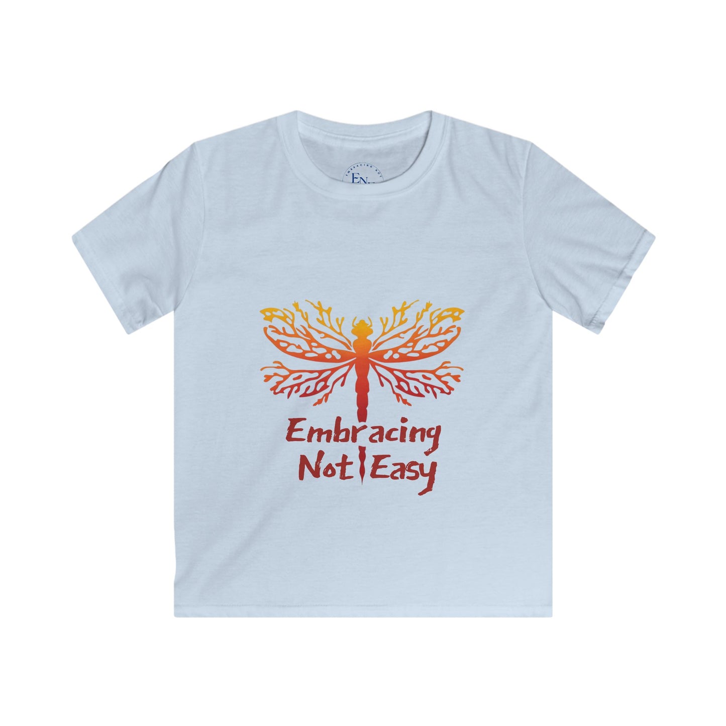 Embracing Not Easy & Discomfort is a Signal Kids Tee