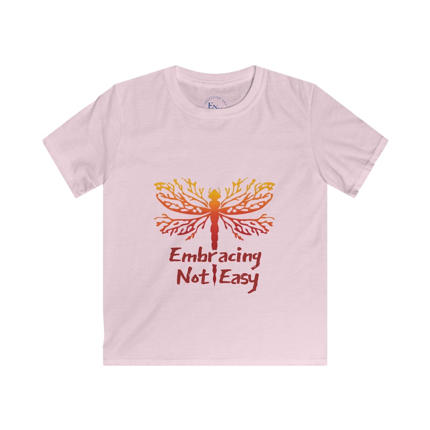 Embracing Not Easy & Discomfort is a Signal Kids Tee