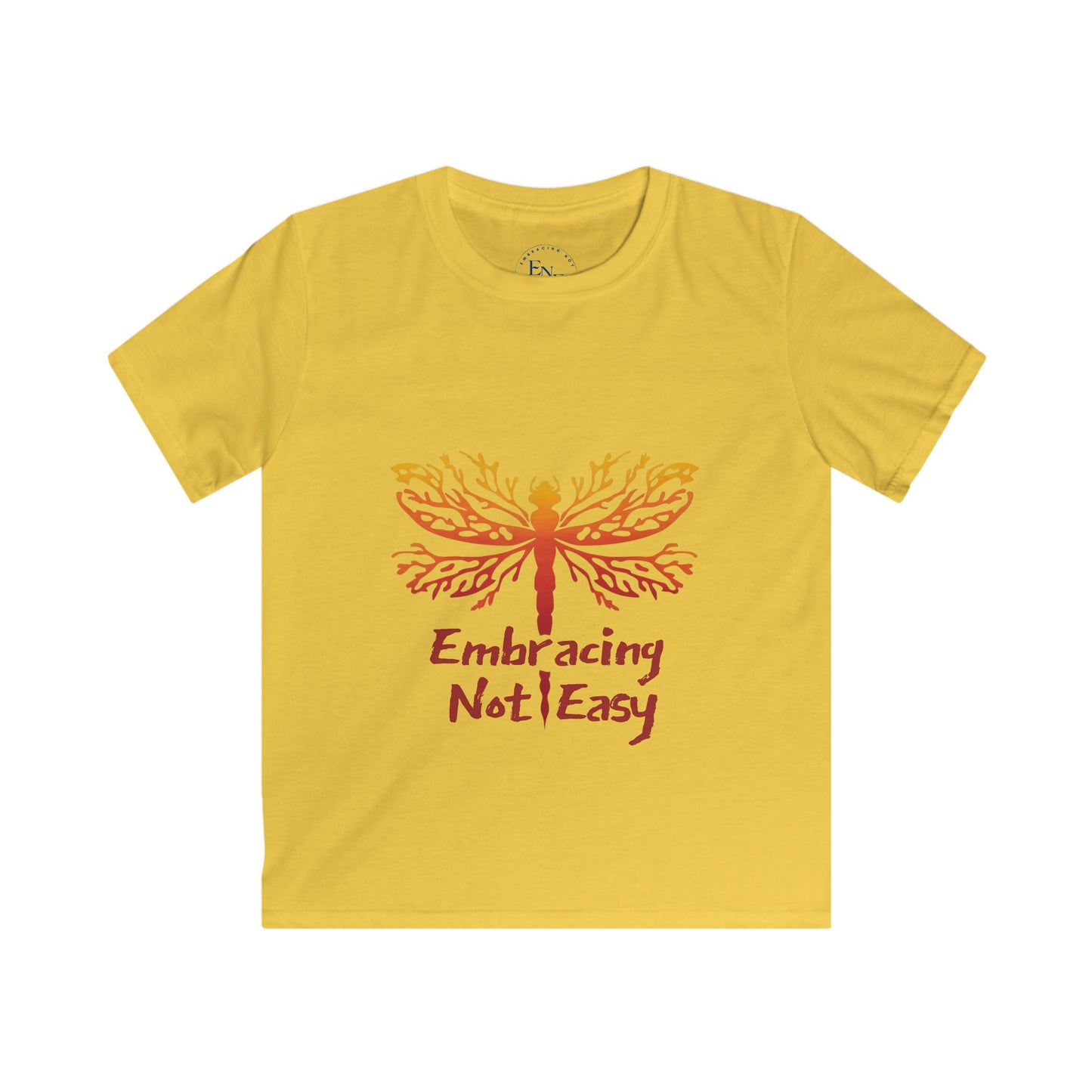 Embracing Not Easy & Discomfort is a Signal Kids Tee