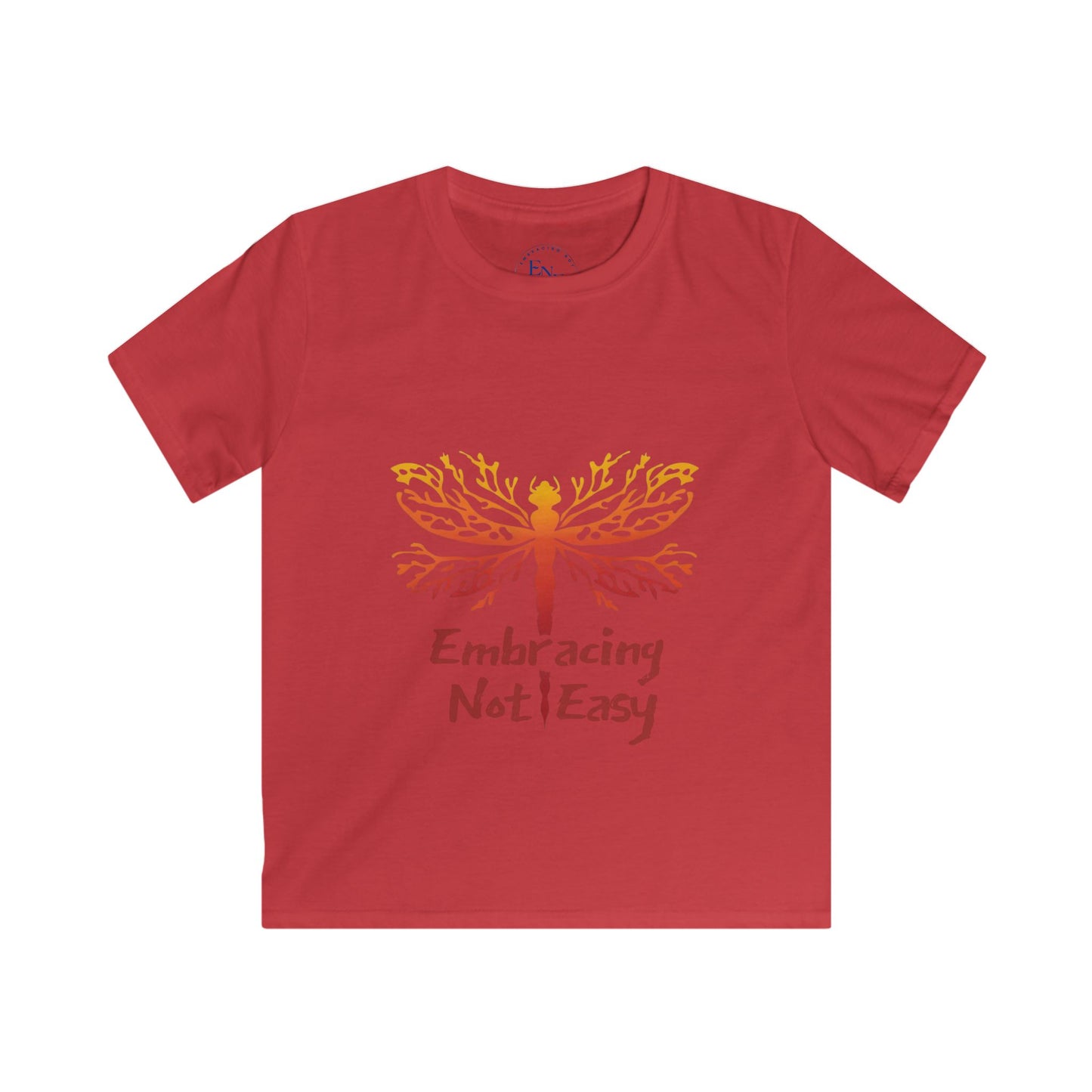 Embracing Not Easy & Discomfort is a Signal Kids Tee