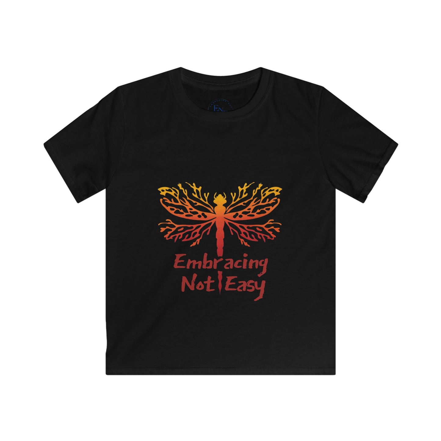 Embracing Not Easy & Discomfort is a Signal Kids Tee