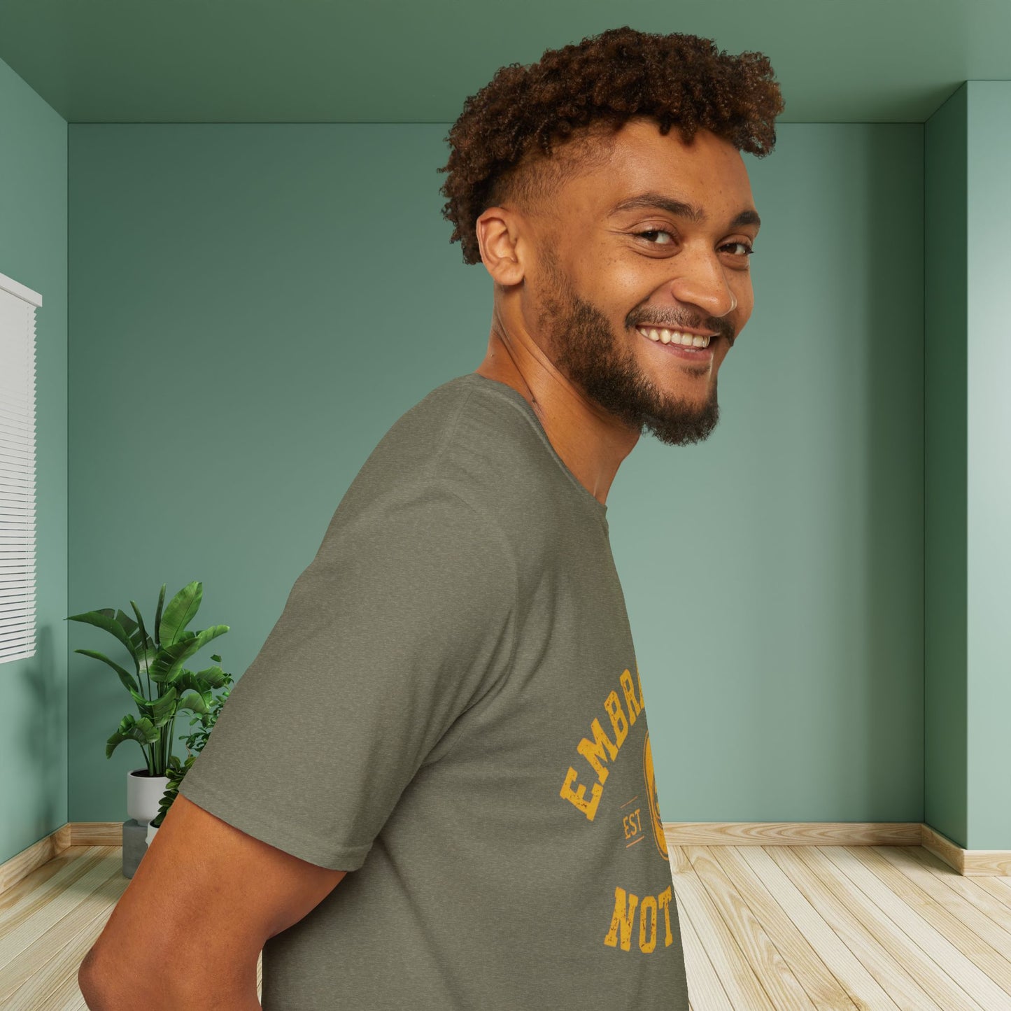 Embracing Not Easy Vintage Softstyle T-Shirt Unisex